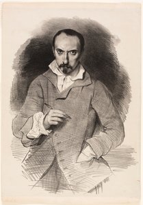 Önarckép alkotó: Achille Devéria