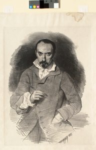 Önarckép alkotó: Achille Devéria