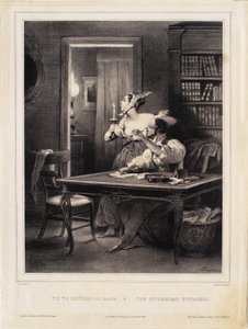 Túlzottan felhevíted magad (Égeted a véredet!) alkotó: Achille Devéria