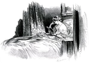 Madame Bovary Gustave Flaubert regényéért alkotó: Achille Devéria