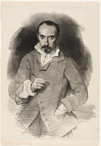 Önarckép alkotó: Achille Devéria