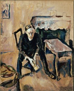 Fernand Fleuret francia író portréja (olaj, vászon