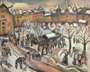 Havazás Münchenben alkotó: Achille Emile Othon Friesz