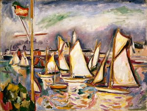 Az antwerpeni regatta alkotó: Achille Emile Othon Friesz