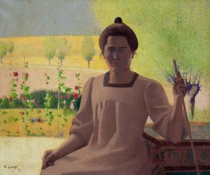 Contrejour – A művész feleségének portréja