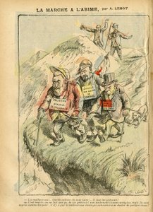 Illusztráció: Achille Lemot (1846-1909) a Le Pelerinben, 08.09.2007 - La marche à l