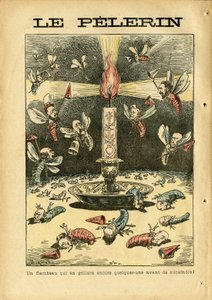 Achille Lemot (1846-1909) illusztrációja a Le Pelerinben alkotó: Achille Lemot