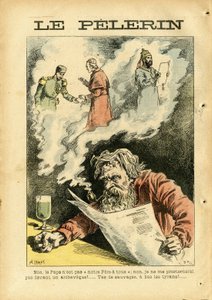 Achille Lemot (1846-1909) illusztrációja a Le Pelerinben