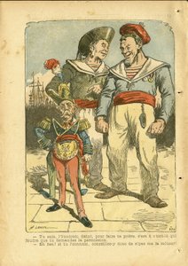 Achille Lemot (1846-1909) illusztrációja a Le Pelerinben alkotó: Achille Lemot