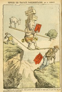 Achille Lemot (1846-1909) illusztrációja a Le Pelerinben alkotó: Achille Lemot