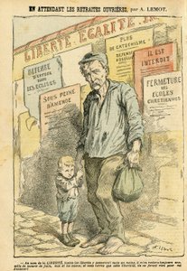 Achille Lemot (1846-1909) illusztrációja a Le Pelerinben alkotó: Achille Lemot