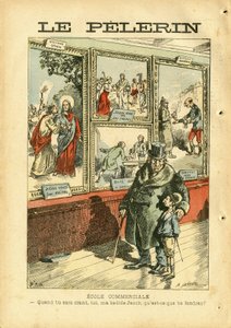 Achille Lemot (1846-1909) illusztrációja a Le Pelerinben alkotó: Achille Lemot