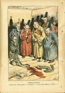 Achille Lemot (1846-1909) illusztrációja a Le Pelerinben