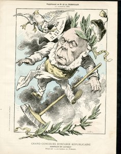Le Triboulet, Szatirikus fekete-fehér alkotó: Achille Lemot