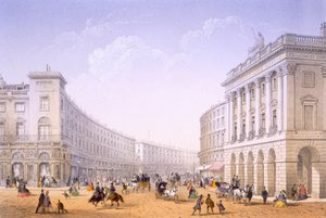 The Quadrant and Regent Street, London, 1862.