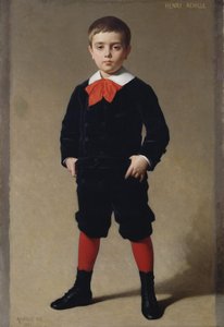 Henri Achille, a művész fiának portréja, 1881