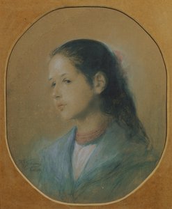 Hölgy korall nyaklánccal alkotó: Adalbert Franz Seligmann