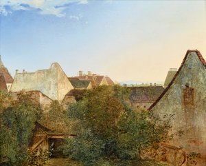 Kilátás a bécsi külvárosi házakra (Beatrixgasse)
