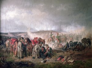 Seinsheim gróf halála a borodinói csatában 1812-ben, 1862-ben