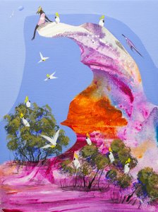 Színes kakadufészek