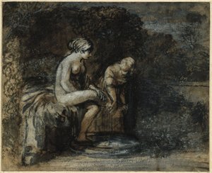 Betsabé fürdője alkotó: Adam Elsheimer
