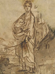 Szent Ágnes alkotó: Adam Elsheimer