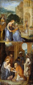 Jelenetek a Szűzanya életéből, 1578-1610 alkotó: Adam Elsheimer