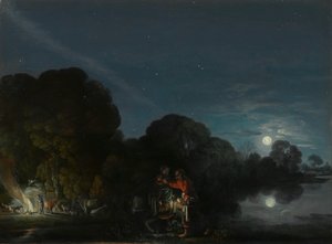 Az egyiptomi menekülés alkotó: Adam Elsheimer