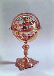 Ptolemaioszi rendszerben készült armilláris gömb, Róma, 1648 (sárgaréz) (lásd még: 75480)