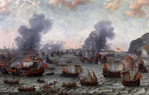 A gibraltári csata a nyolcvanéves háború alatt (holland lázadás vagy koldusok
