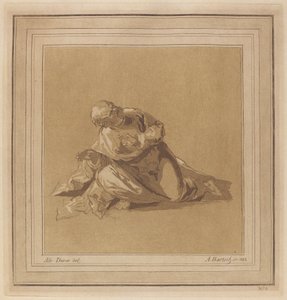 Guggoló apostol (Szent Péter) alkotó: Adam von Bartsch, after a drawing formerly attributed to Albrecht Dürer