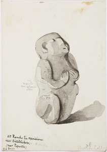 Papantla kőszobra alkotó: Adela Breton