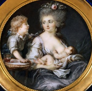 Madame Mitoire és gyermekei.