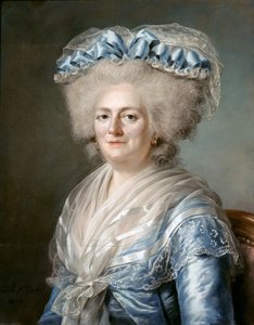 Marie Louise Therese francia győzelem 1733-1799 alkotó: Adelaide Labille Guiard