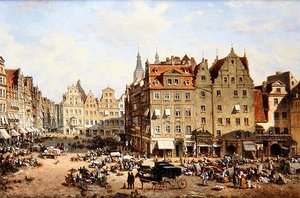 A wroclawi piac alkotó: Adelbert Wolfl
