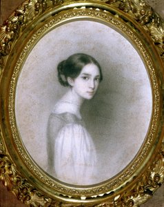 Leopoldine Hugo (1824-43) portréja (rajz) alkotó: Adele Julie Hugo