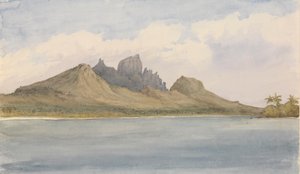 "Bora bora, délkeleti oldal, a zátonyon belül, 1849. szeptember 5. [Társadalmi szigetek]