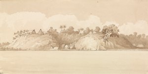 "Vewa, Feejee-szigetek, 1849. október [Fidzsi-szigetek] alkotó: Admiral Sir Edward Gennys Fanshawe
