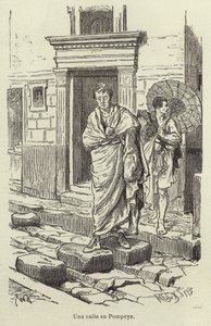 Egy utca Pompejiben