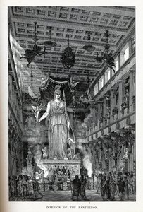 A Parthenon belseje, 1882