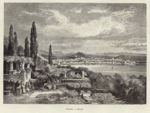 Olaszország - Trieszt. A Clos metszete