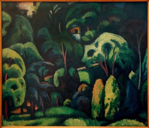 A. Erbslöh, Calenbergi nagy park / Festészet, 1912