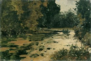 Waldtümpel alkotó: Adolf Gustav Ditscheiner