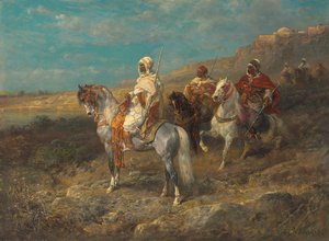 Arab fehér lovon