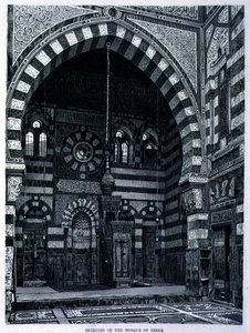 Az Ezbek-i mecset belseje alkotó: Adolf Seel