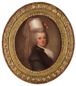 Marie Antoinette francia királynő portréja 1755-1793, 1789 alkotó: Adolf Ulrich Wertmuller