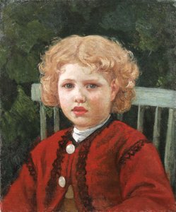 Göndör hajú lány