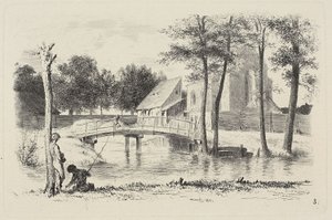 Harmadik tábla, Radierversuche-ból alkotó: Adolph Menzel