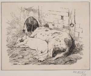 A két barát alkotó: Johan Adolph Kittendorff
