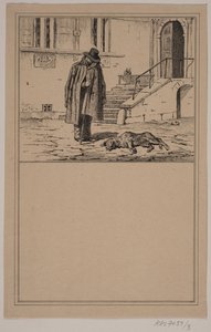 A döglött kutya. Nem. 2 in Chr. Winther és M. Rørbye, "25 kép kisgyermekeknek" alkotó: Johan Adolph Kittendorff